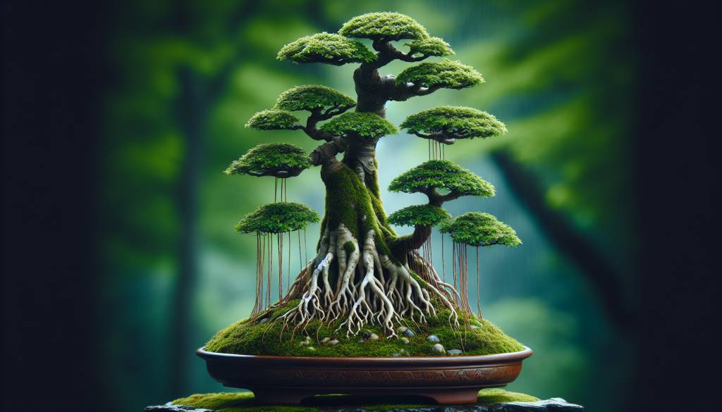 Sokan, style à deux troncs : secrets pour réussir cette forme de bonsai