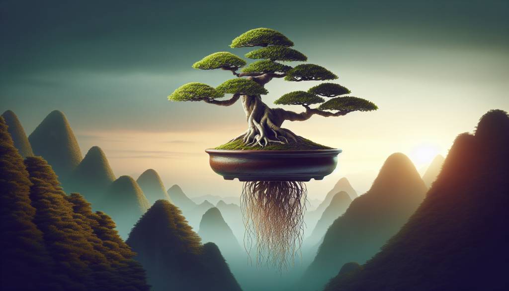 Netsuranari, style racines exposées : astuces pour mettre en valeur votre bonsai
