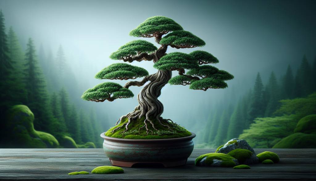Kengai, style cascade : techniques et inspirations pour votre bonsai
