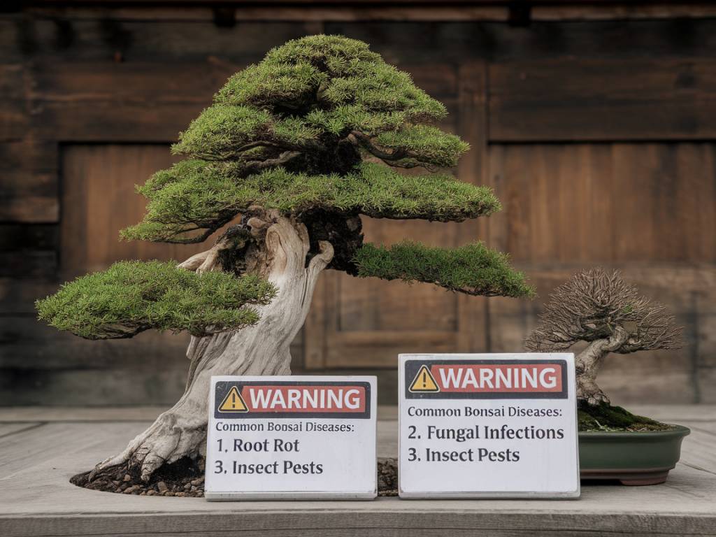 Avertissements et solutions face aux maladies courantes du bonsai