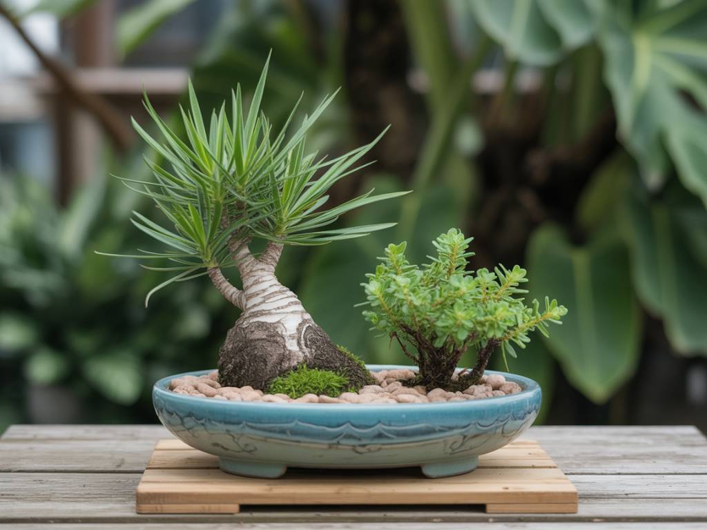 Kusamono et plantes d’accompagnement : sublimer la mise en scène de votre bonsaï avec des compositions végétales harmonieuses